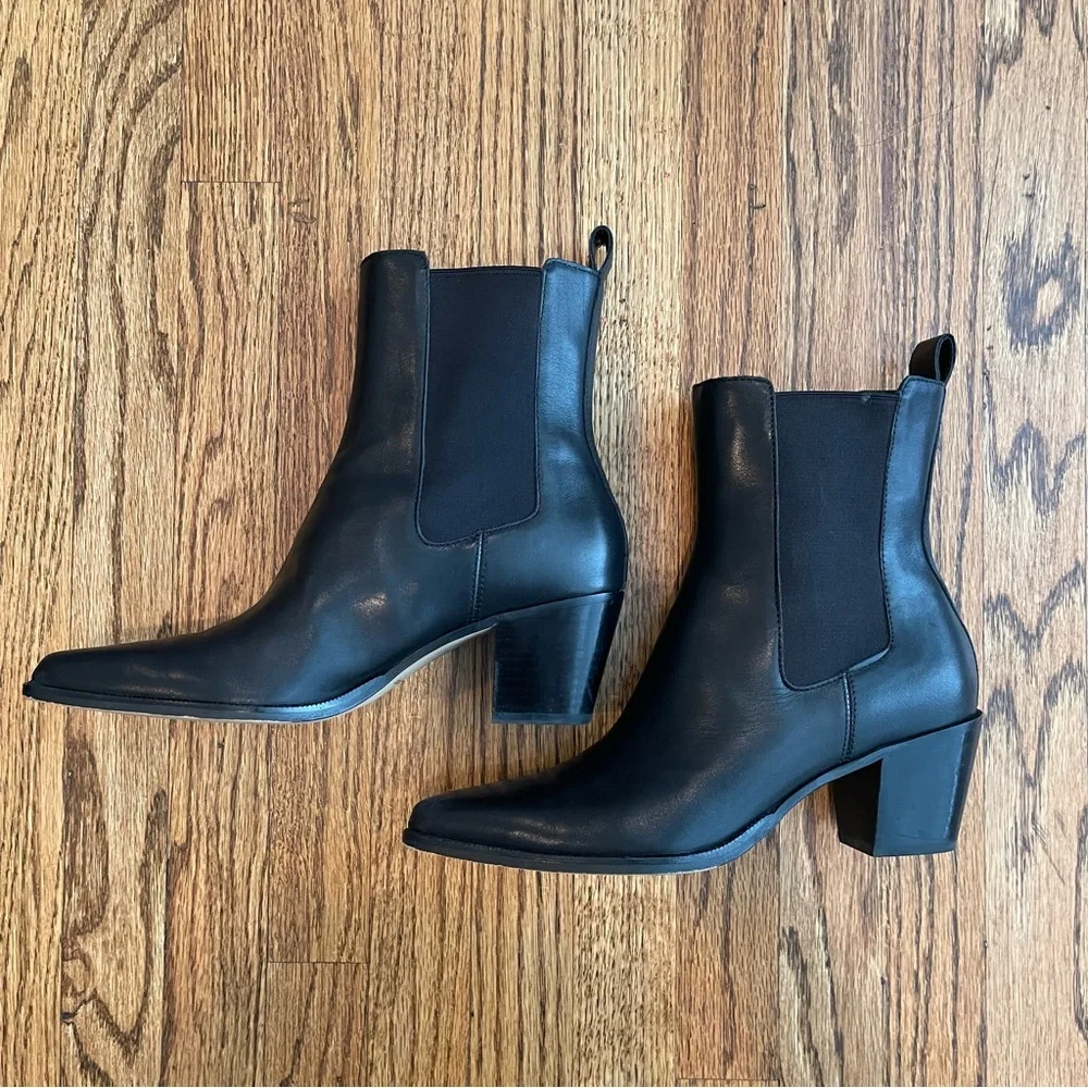 Dolce Vita Shadie Waterproof Pointed Toe Chelsea Boot - Picture 8 of 14
